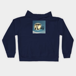 Look, there's a pi in the sky Kids Hoodie